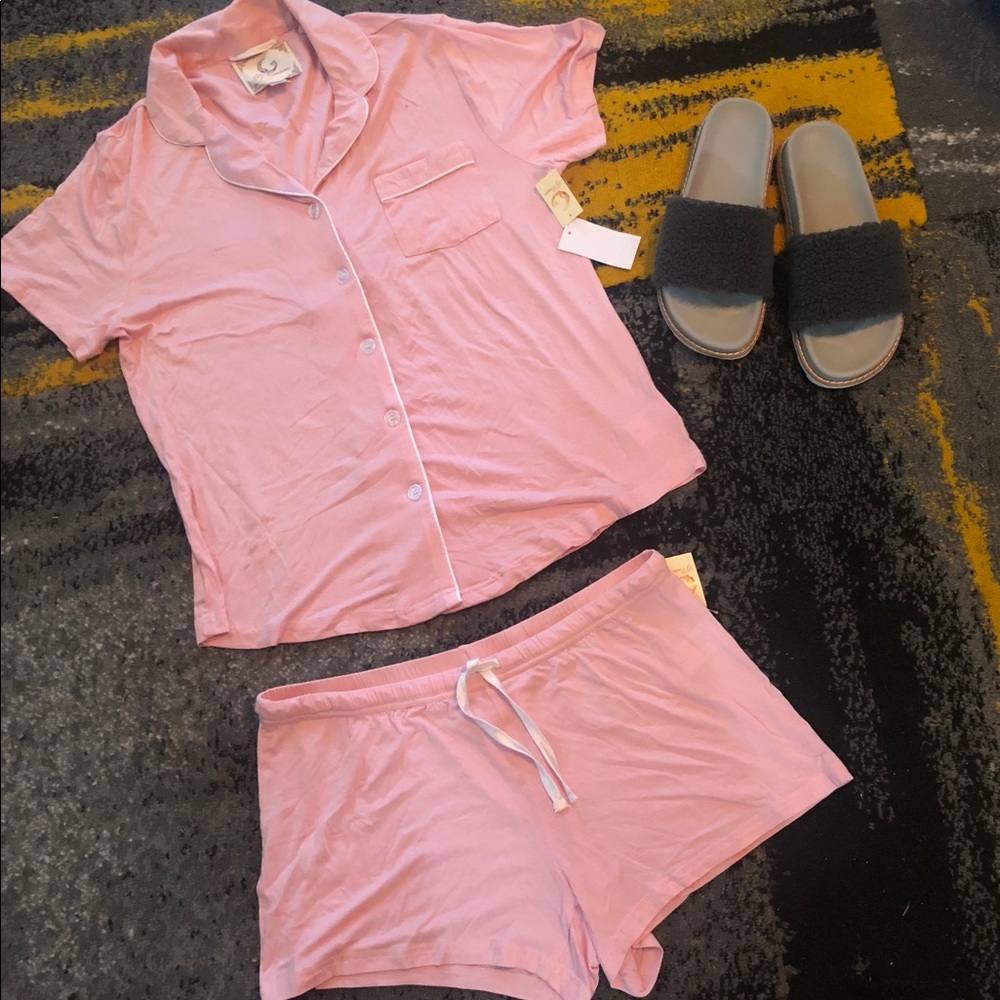 ❌SOLD Pink PJ Set Medium